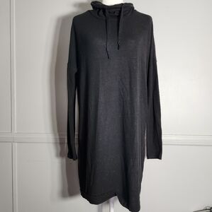 Banana Republic Turtle Neck Fleece Minimalist Long Sleeve Dress